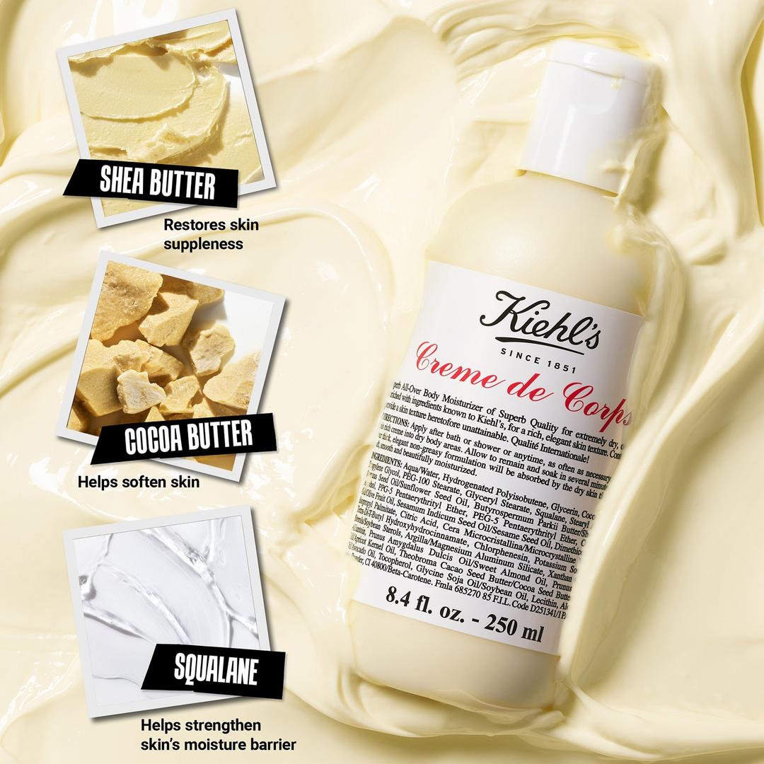 KIEHL'S SINCE 1851 - Travel Size Creme de Corps Body Moisturizer