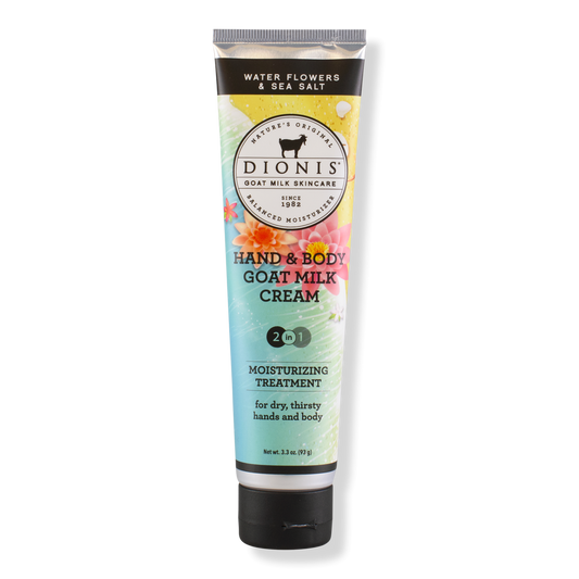 DIONIS - Water Flowers & Sea Salt Goat Milk Hand & Body Cream