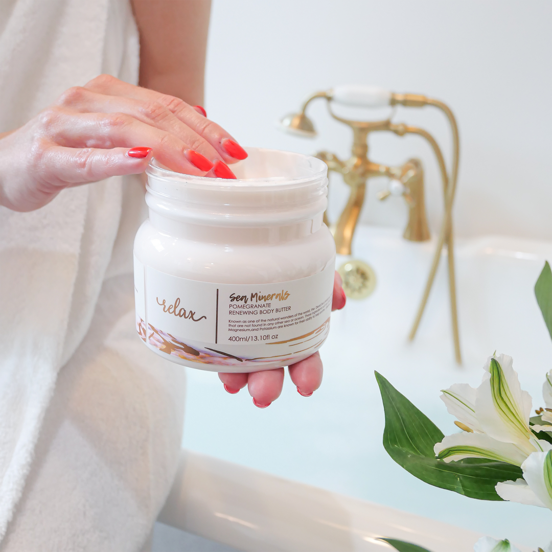 MANNA KADAR BEAUTY - Pomegranate Sea Minerals Renewing Body Butter