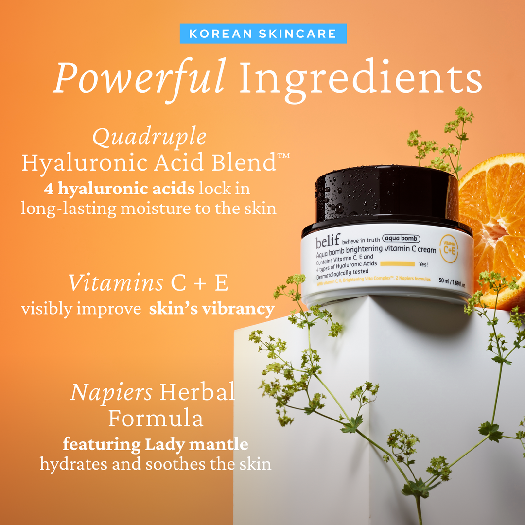 BELIF - Aqua Bomb Brightening Vitamin C Cream