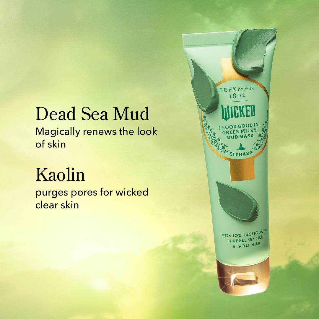 BEEKMAN 1802 - Beekman 1802 x Wicked I Look Good in Green Milky Mud Mask