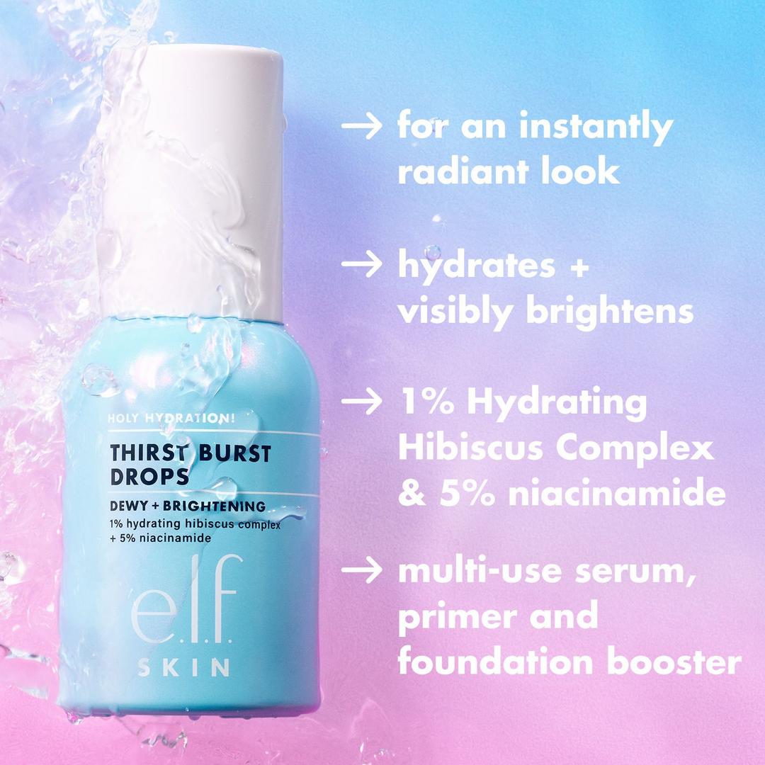 E.L.F COSMETICS - Holy Hydration! Thirst Burst Drops Dewy + Brightening